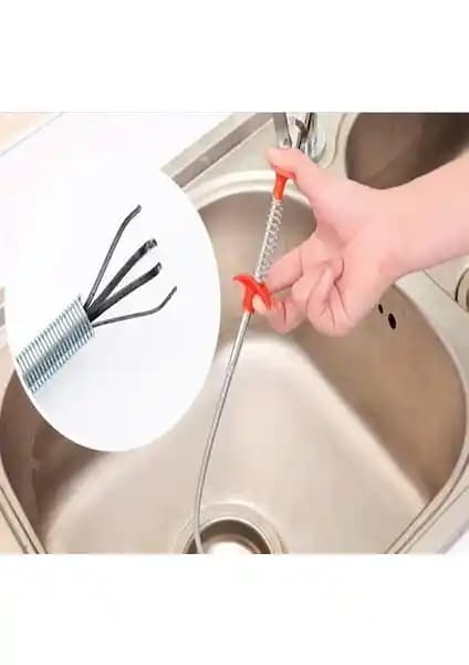 Tam İthalat Esnek Lavabo Tıkanıklık Açıcı Tel: Güçlü ve Pratik Temizlik Çözümü