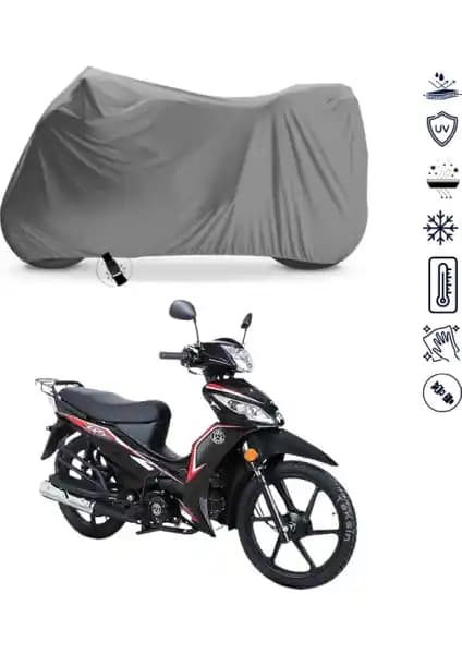 Teksin Kuba Ege 50 Çantalı Motosiklet Brandası Günlük ve Dört Mevsim Koruma Çözümü