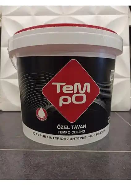Tempo Tavan Boyası 3,5 kg ile estetik ve dayanıklı iç mekan çözümleri