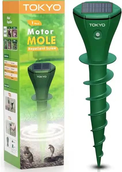 Tokyo Maximus 1150M2 Güneş Enerjili Titreşimli Bahçe Zararlı Kovucu Cihazı