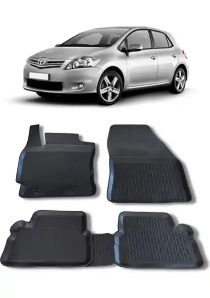 Toyota Auris 2007-2012 İçin Wöller 3D Havuzlu Paspaslar Güvenli ve Temiz Sürüş İçin