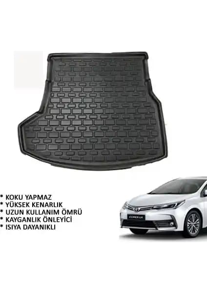 Toyota Corolla 2013-2017 Model İçin Dayanıklı ve Estetik Bagaj Havuzu