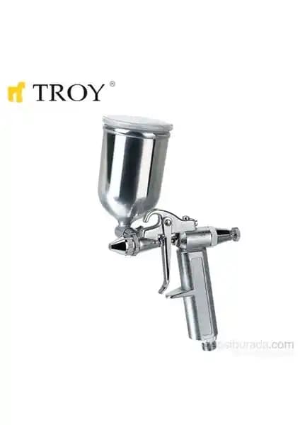 Troy 18609 Mini Rötuş Tabancası 0.5mm ile Hassas Boyama ve Detay İşlemleri