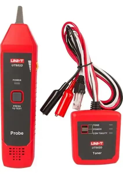 Uni-T UT-682D Kablo Bulucu ve Test Cihazı Güçlü ve Çok Yönlü Elektrik ve İletişim Test Aracı