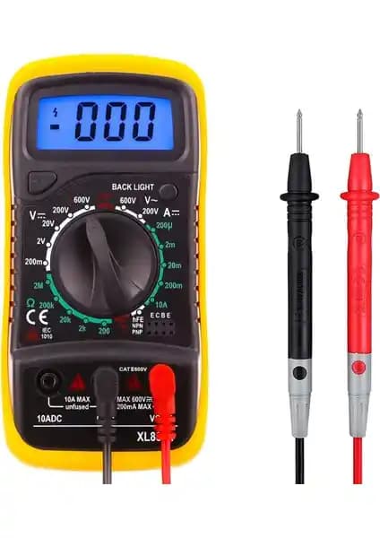 UniChrome XL830L Dijital Multimetre: Çok Yönlü ve Güvenilir Elektrik Ölçüm Aracı