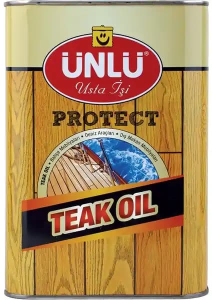 Ünlü Boya Ünlü Teak Oıl ile Ahşap Bakımında Güçlü Koruma ve Estetik Sağlama