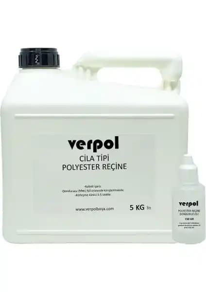 Verpol Cila Tipi Polyester Reçine 5 kg: Yüksek Performanslı Endüstriyel Kaplama Çözümü