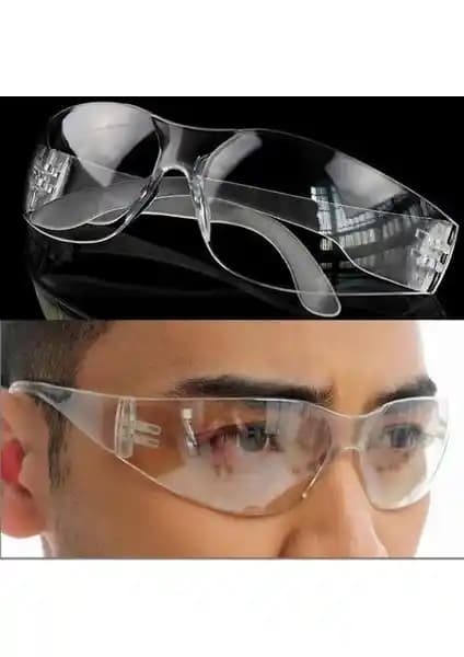 Vıola Valente Cross 603 Şeffaf Koruyucu Gözlük Güvenlik ve Konfor Sunan Dayanıklı Tasarım