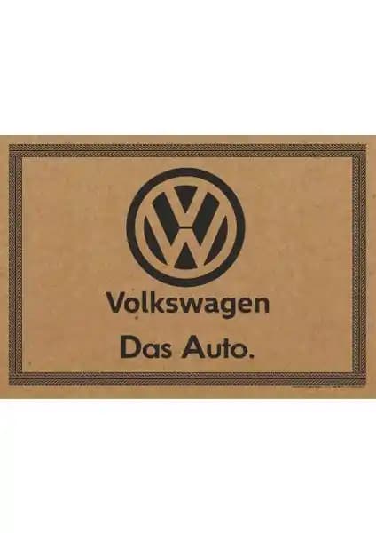 Volkswagen Amblemli Paspaş Kağıdı 100 Adet - Dayanıklı ve Estetik Araç İçi Temizlik Ürünü