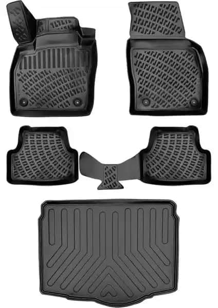 Volkswagen Taigo 2020 Sonrası 3D Paspas ve Altbagaj Havuzu Seti Detaylı İnceleme