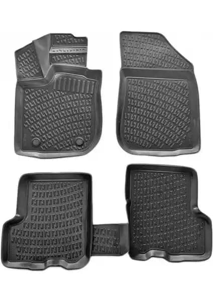 Volkswagen Tiguan Allspace 2022 Model İçin Uygun Havuzlu Paspaslar - Dayanıklı ve Hijyenik Koruma