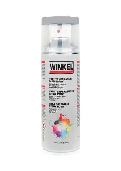 Winkel 700 Derece Yüksek Isıya Dayanıklı Gri RAL 9006 Sprey Boya Özellikleri ve Kullanım Alanları