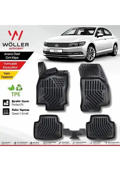 Wöller VW Passat B8 Paspas: Kaliteli ve Fonksiyonel Otomobil Aksesuarı