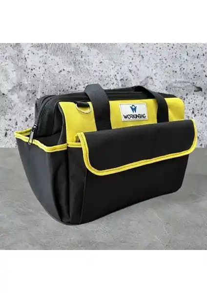 Workınbag 12'' Siyah Bez Takım Alet Çantası: Dayanıklı ve Pratik Taşıma Çözümü