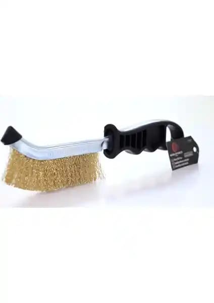 Worldforce 250mm Pirinç Tel Fırça Metal Temizliğinde Güçlü ve Güvenilir Bir Çözüm
