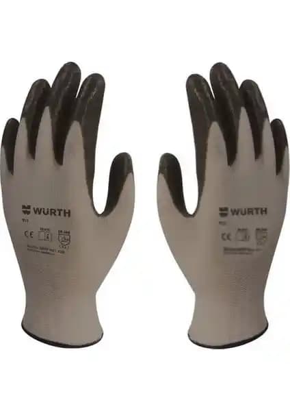 Würth Nitril İş Mekanikçi Teknisyen Usta Eldiveni Güvenlik ve Konfor Sunar
