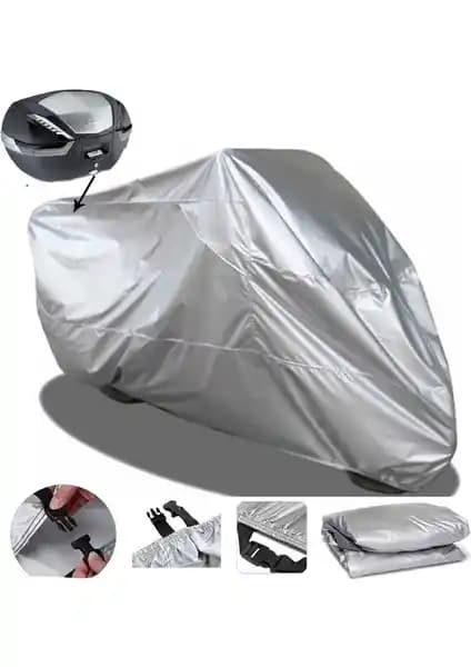 Yamaha X-Max 250 İçin Dört Mevsim Dayanıklı PVC Motosiklet Koruma Brandası