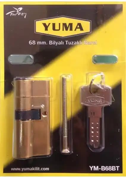 Yuma 68 mm Bilyalı Tuzaklı Barel Güvenlik Kilidi Güçlü ve Dayanıklı Tasarım