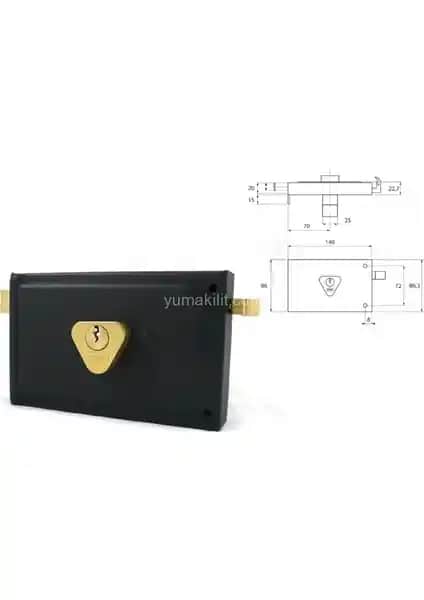 Yuma YM-602 Tirajlı Kilit: Güvenlik ve Estetiği Bir Arada Sunan Uygun Fiyatlı Çözüm