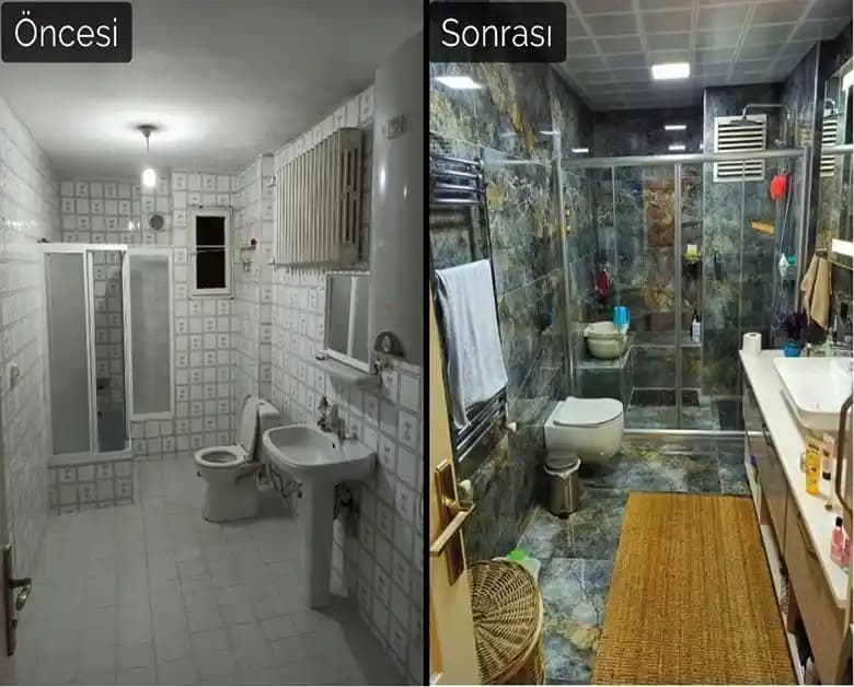 140 Sterlin ile Bütçe Dostu Banyo Yenileme: Ekonomik ve Yaratıcı Çözümler
