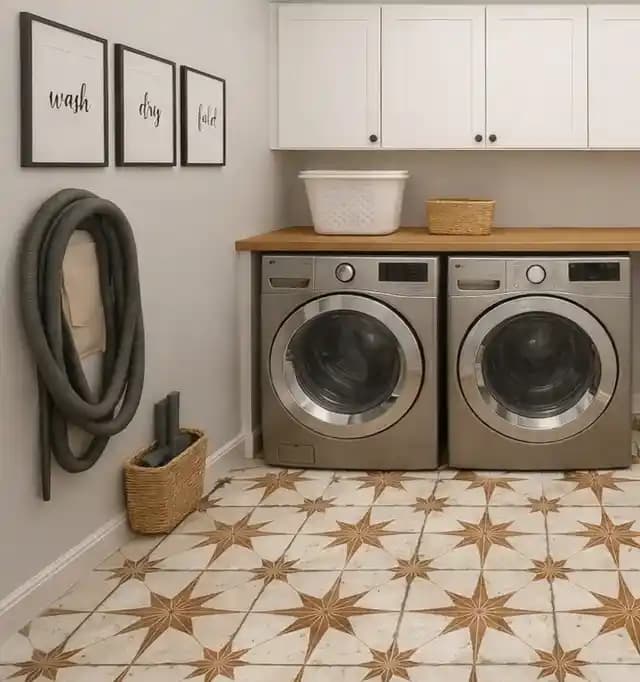 Çamaşır Odasında Zemin Seramiği ve Duvar Dekorasyonu Tercihleri: Estetik ve İşlevsellik Dengesi