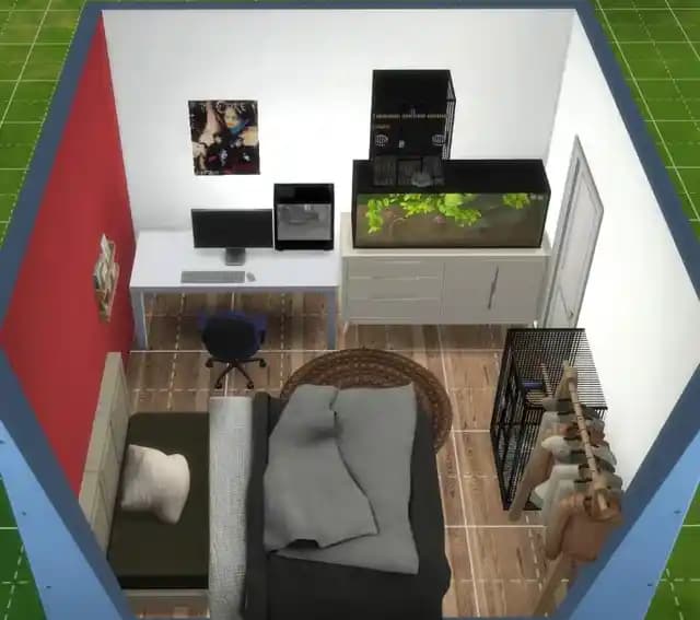 Oda Düzenlemede Alan Tasarrufu ve Evcil Hayvanlar İçin Loft Yatak ve Raf Sistemleri