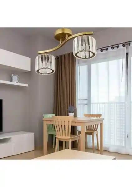 Modern Avize Karşılaştırması: Kristal ve Bal Camlı Tasarımların Özellikleri