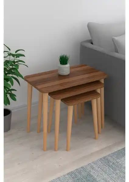 Pratico Napoli ve Variant Concept Ceviz Zigon Sehpa Karşılaştırması