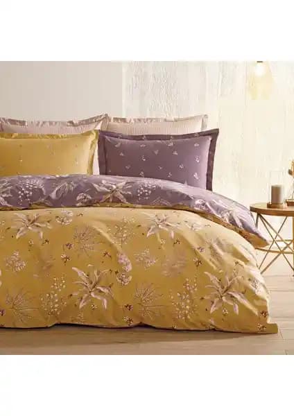 Puffy Elora Safran ve Yataş Pamena Gri Ranforce Nevresim Takımı Karşılaştırması