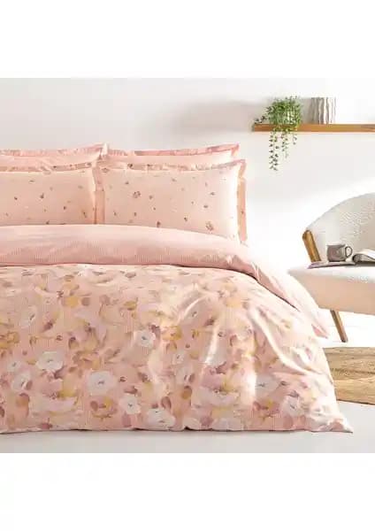 Puffy Florian Blush ve Yataş Pamena Ranforce Çift Kişilik Nevresim Takımı Karşılaştırması