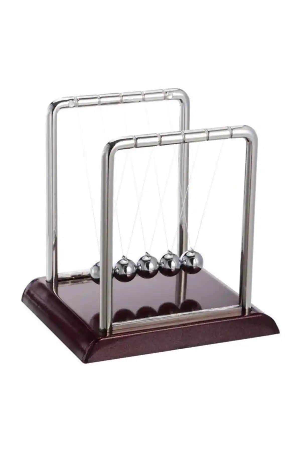 BibizdeNEWTON Denge Topu: Şık ve Minimalist Masa Süsü Ürünü