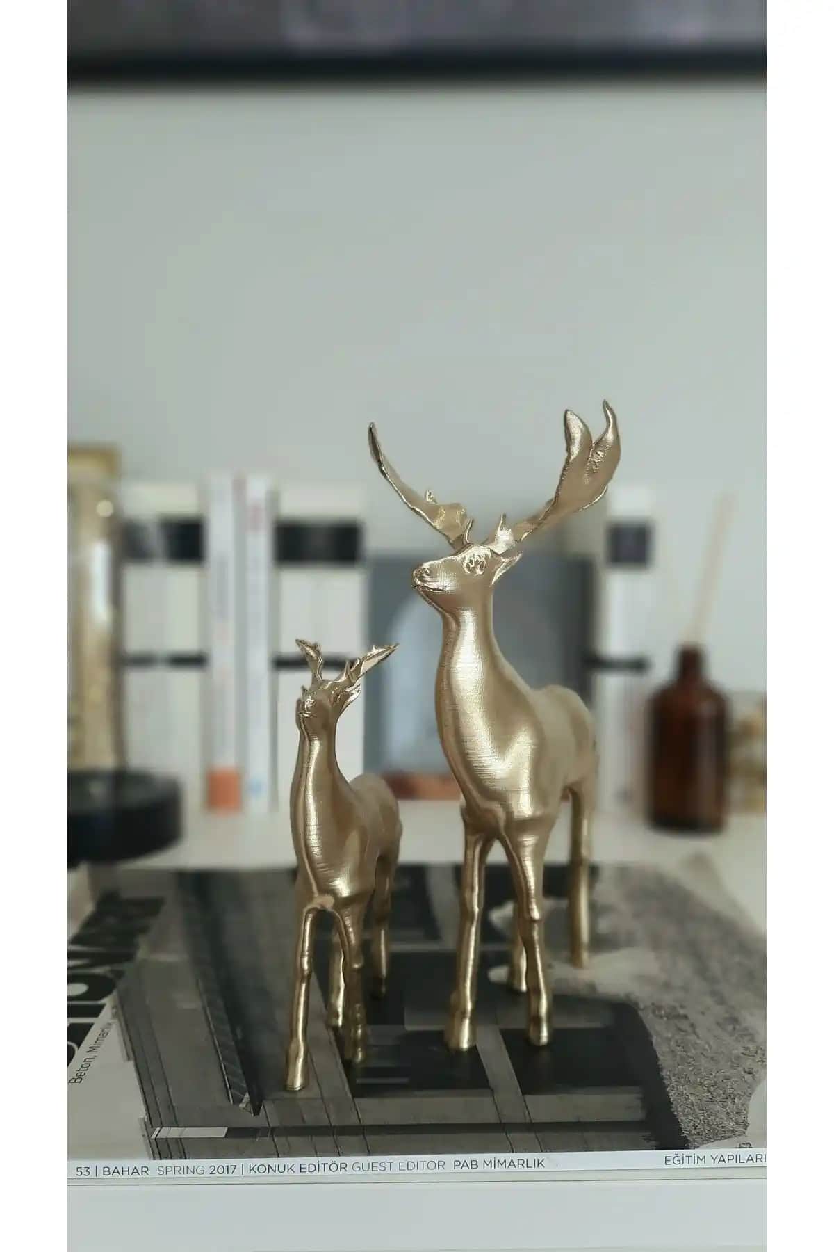 EYA STÜDIO2 Geyik Biblosu: Estetik Home Decor Seti İncelemesi