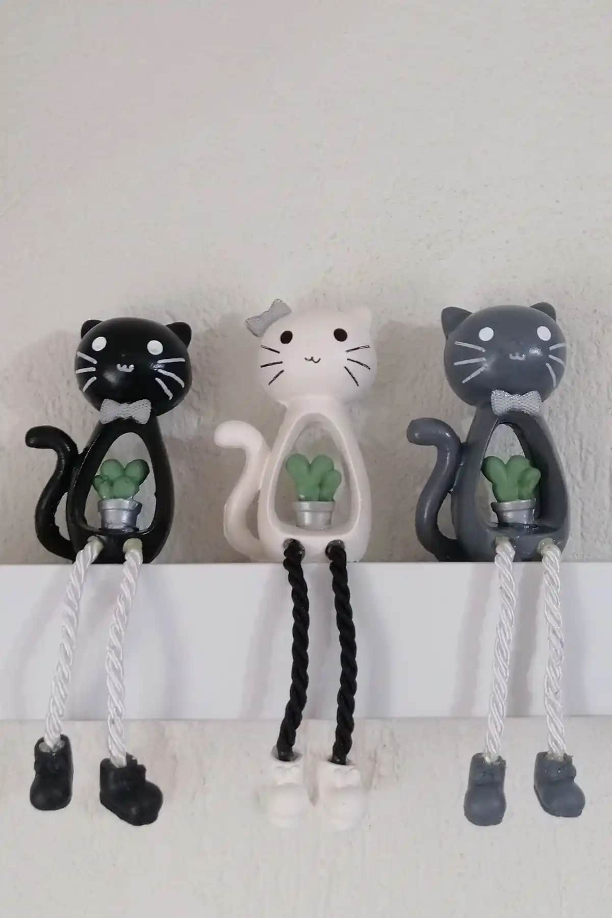 GrimsiKedi Biblo Ayakları: Şık ve Modern 3'lü Set