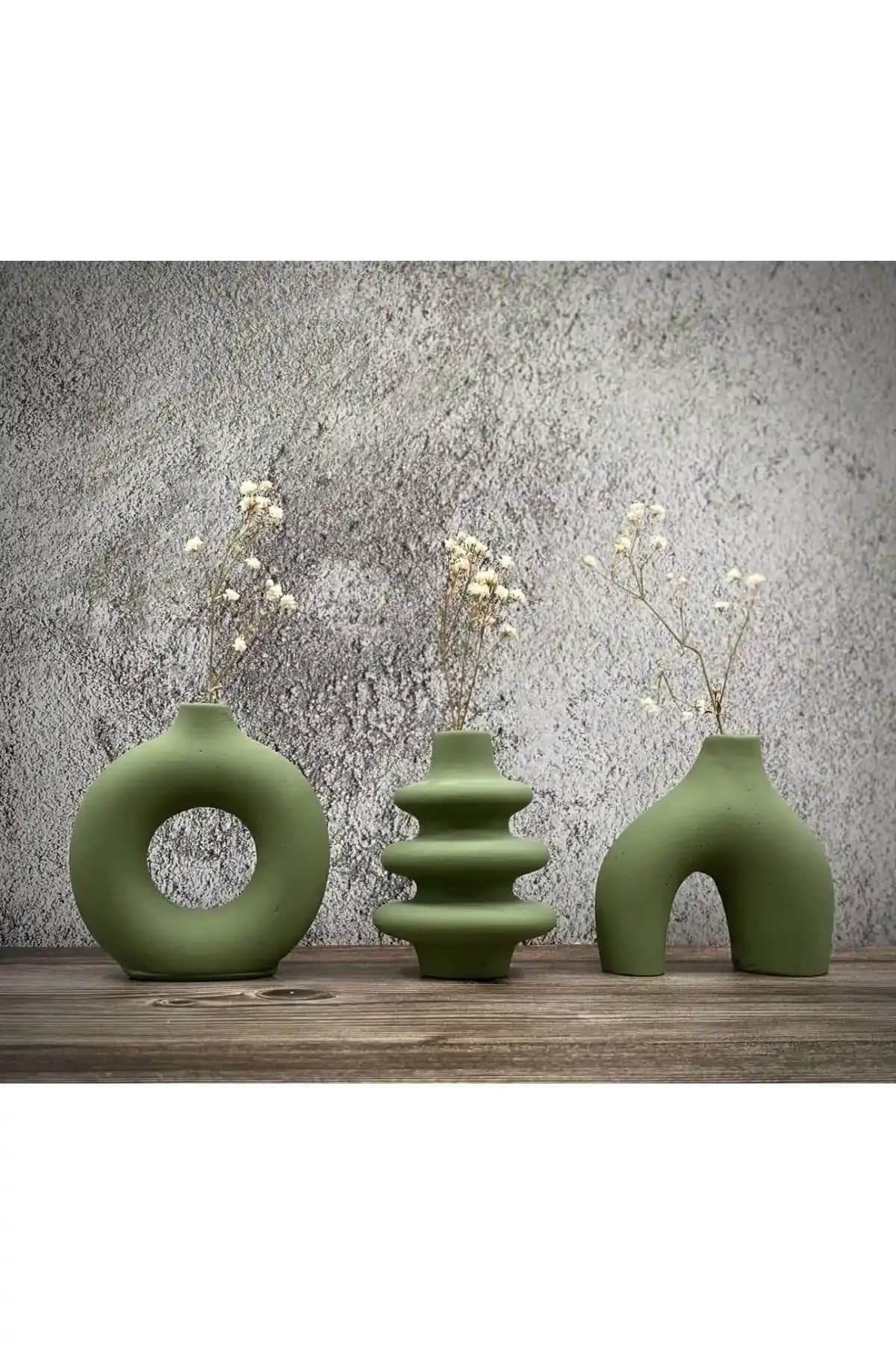 LINECRAFT Minimal Vazo Seti: Modern ve Şık Dekorasyon Aksesuarı