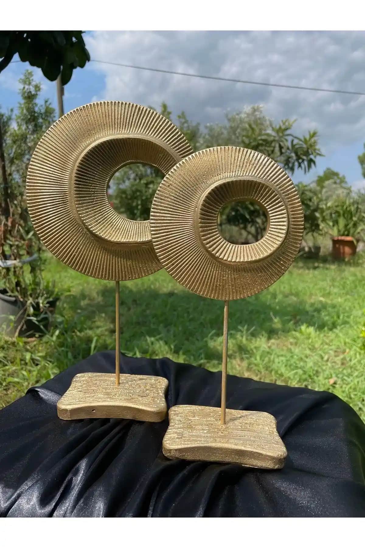 Migasan2'li Şık Dekoratif Halka ile Modern Ev Dekorasyonu