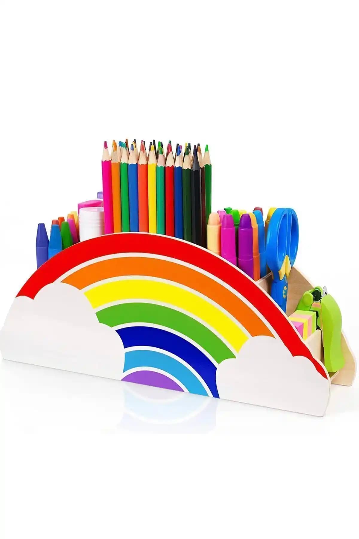 Ahşap Gökkuşağı ve Çapraz 9 Bölmeli Kalemlik Karşılaştırması ve Özellikleri