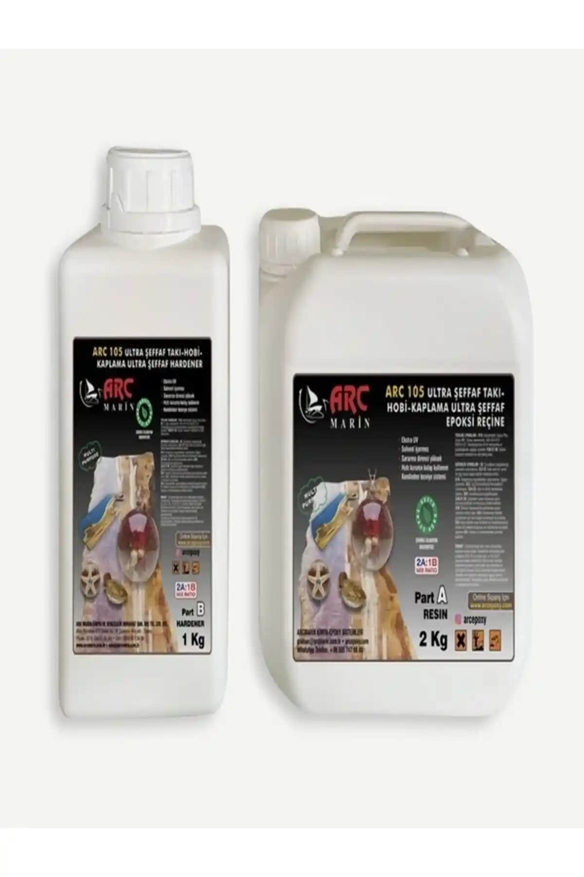 ARCMARİN Arc 105 ve Arc 150 Epoksi Reçine Karşılaştırması Ürün Özellikleri ve Kullanım Alanları