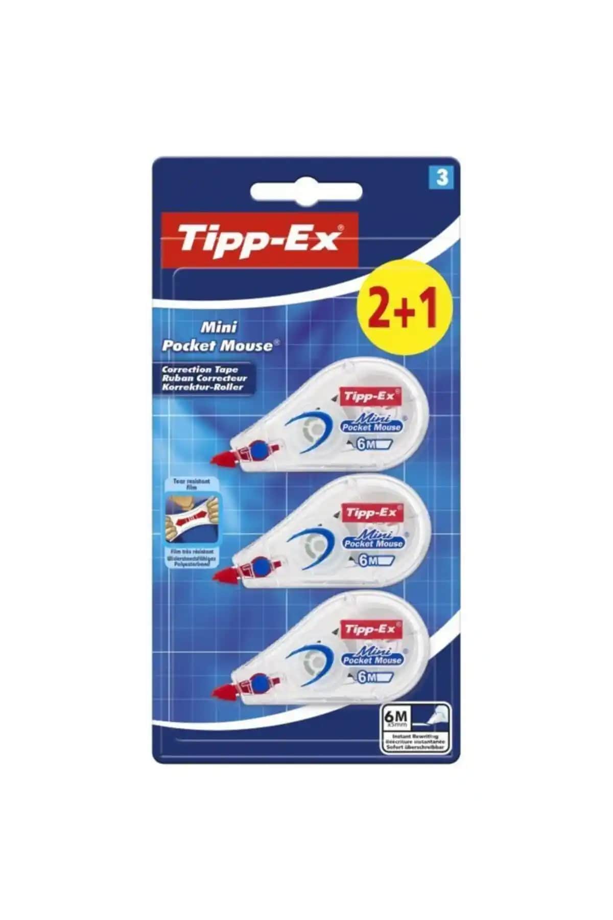 Bic Tipp-ex Mini Pocket Mouse ve KRAF Şerit Silici Mega Karşılaştırması