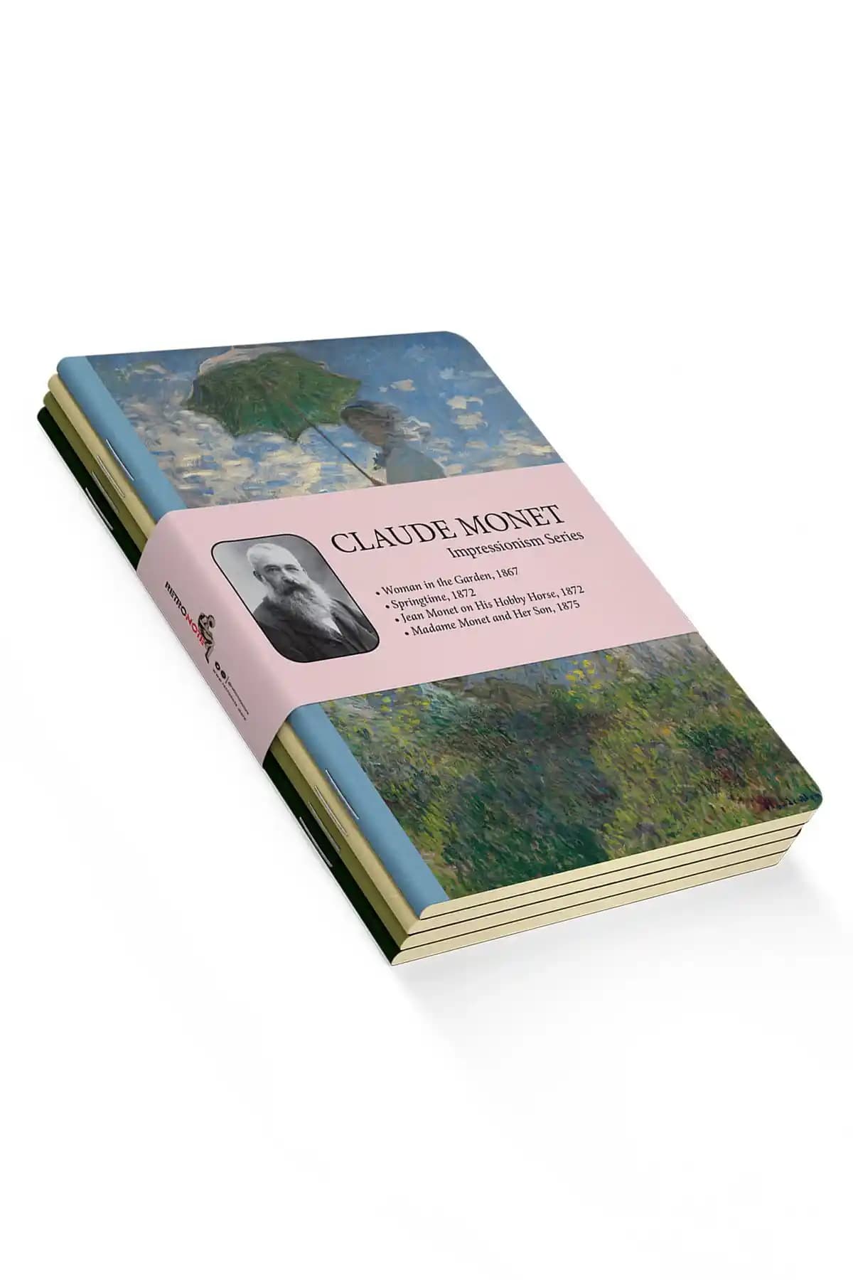 Claude Monet ve Osman Hamdi Bey Temalı 4'lü Defter Setleri Karşılaştırması