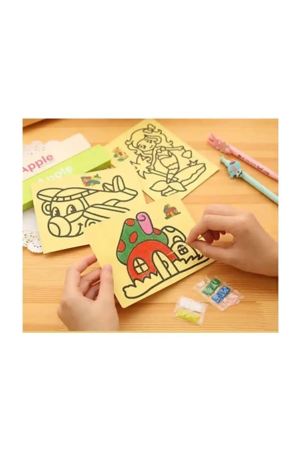 Çocuklar İçin Kum Boyama Setleri Karşılaştırması: Acerbis ve Kuki Ürünleri