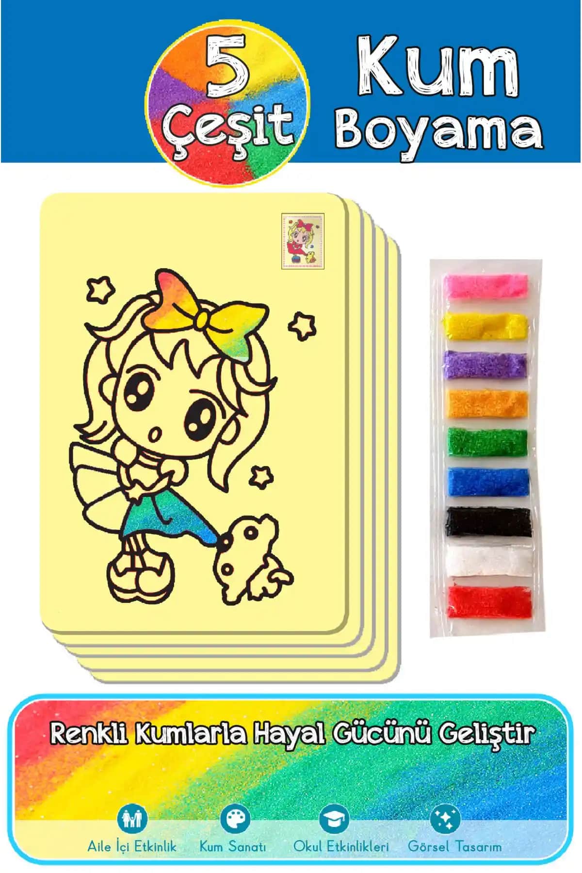 Çocuklar İçin Kum Boyama Setleri Karşılaştırması: Hangi Ürün Daha Uygun