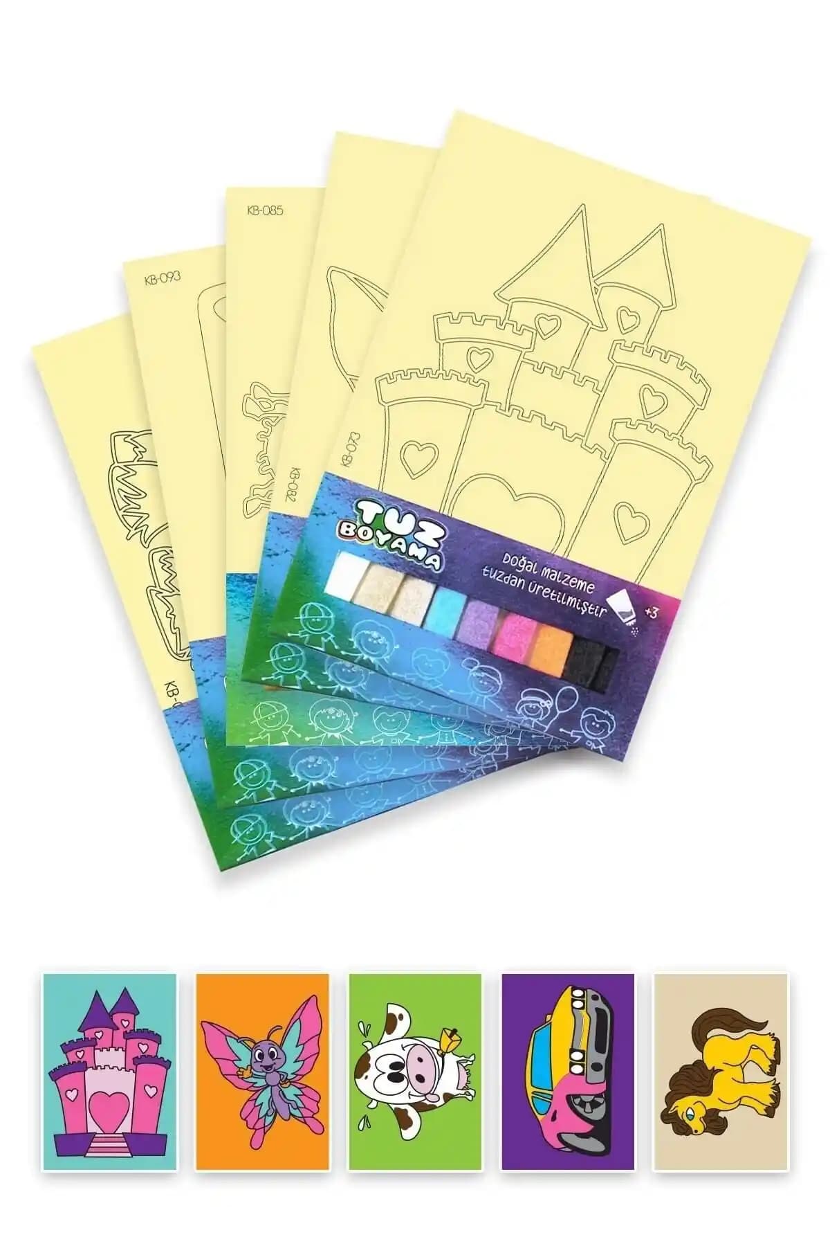 Çocuklar İçin Tuz ve Kum Boyama Setleri Karşılaştırması: Hangi Aktivite Daha Faydalı