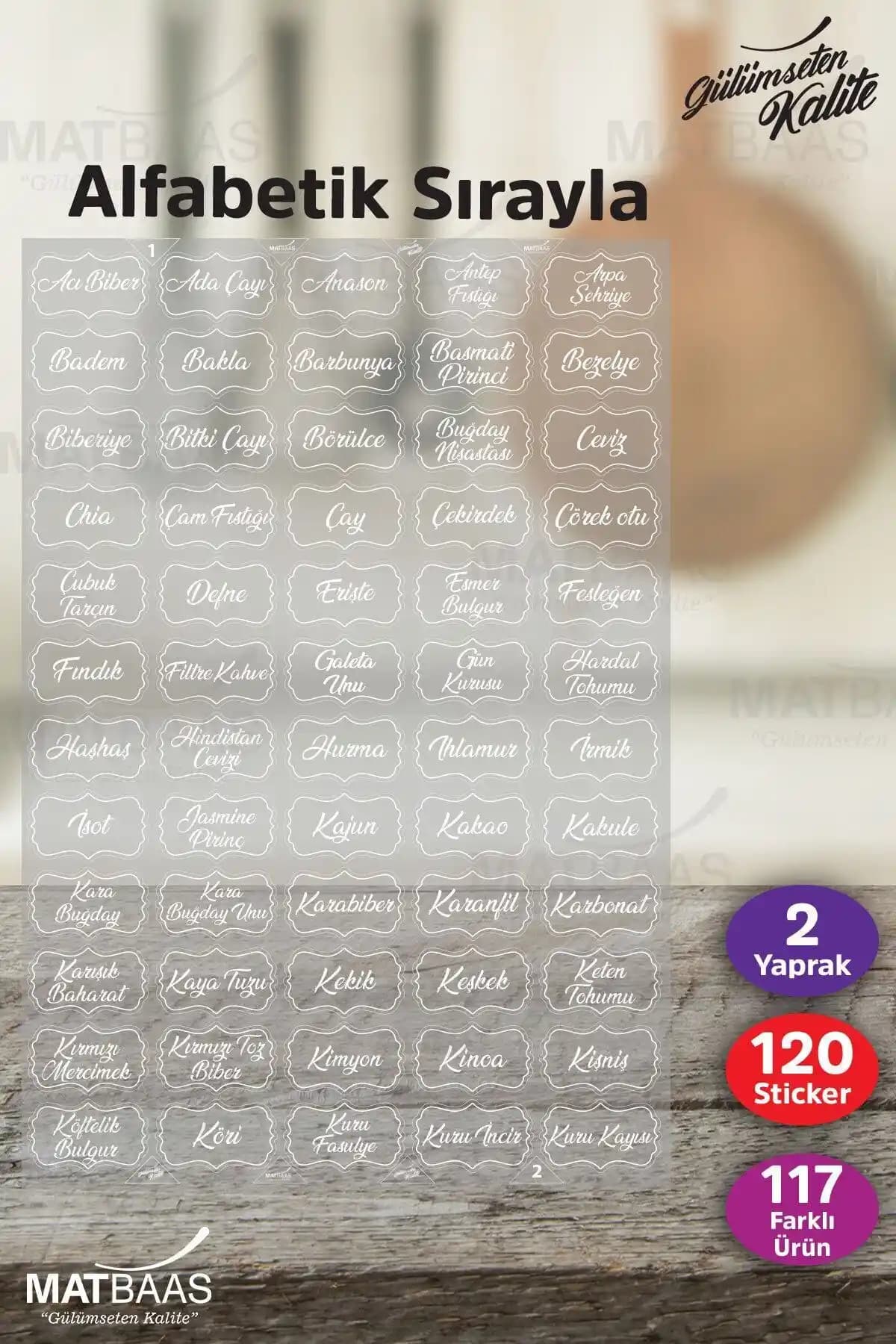 Colortouch Baharat Etiketleri Karşılaştırması: Şeffaf ve Siyah Seçenekler
