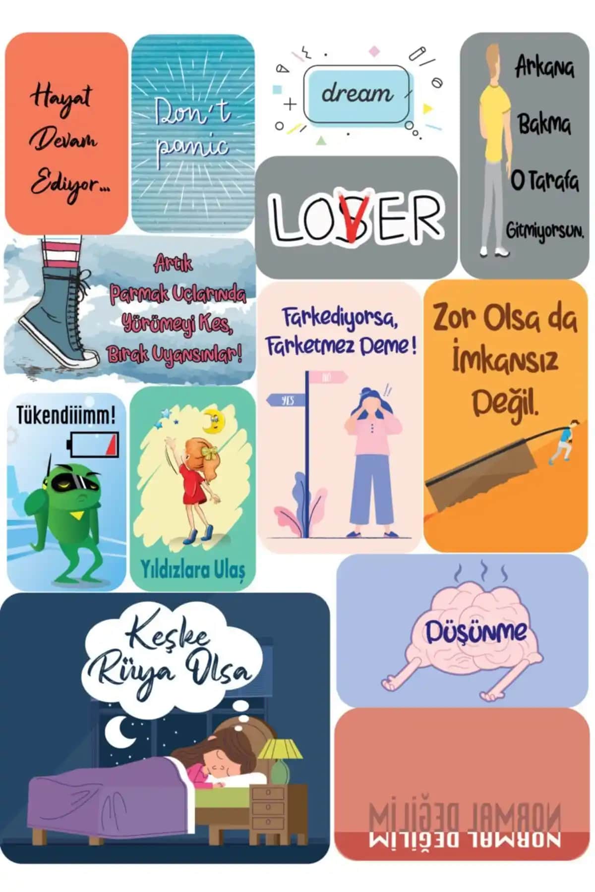 ColorTouch ve LiyaCraft Vintage Sticker Setleri Karşılaştırması: Hangi Ürün Daha Uygun