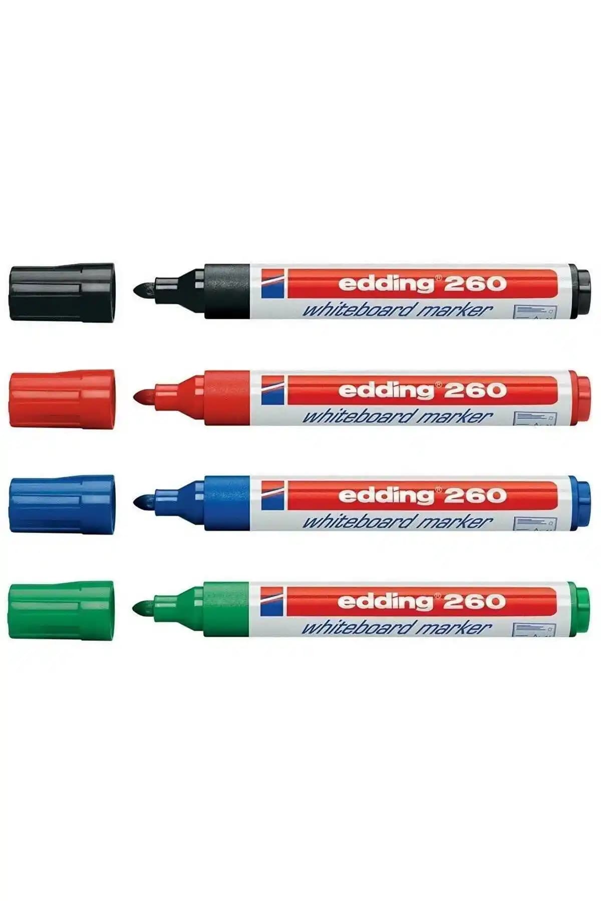 Edding 260 ve Edding 360 Beyaz Tahta Kalemlerinin Detaylı Karşılaştırması