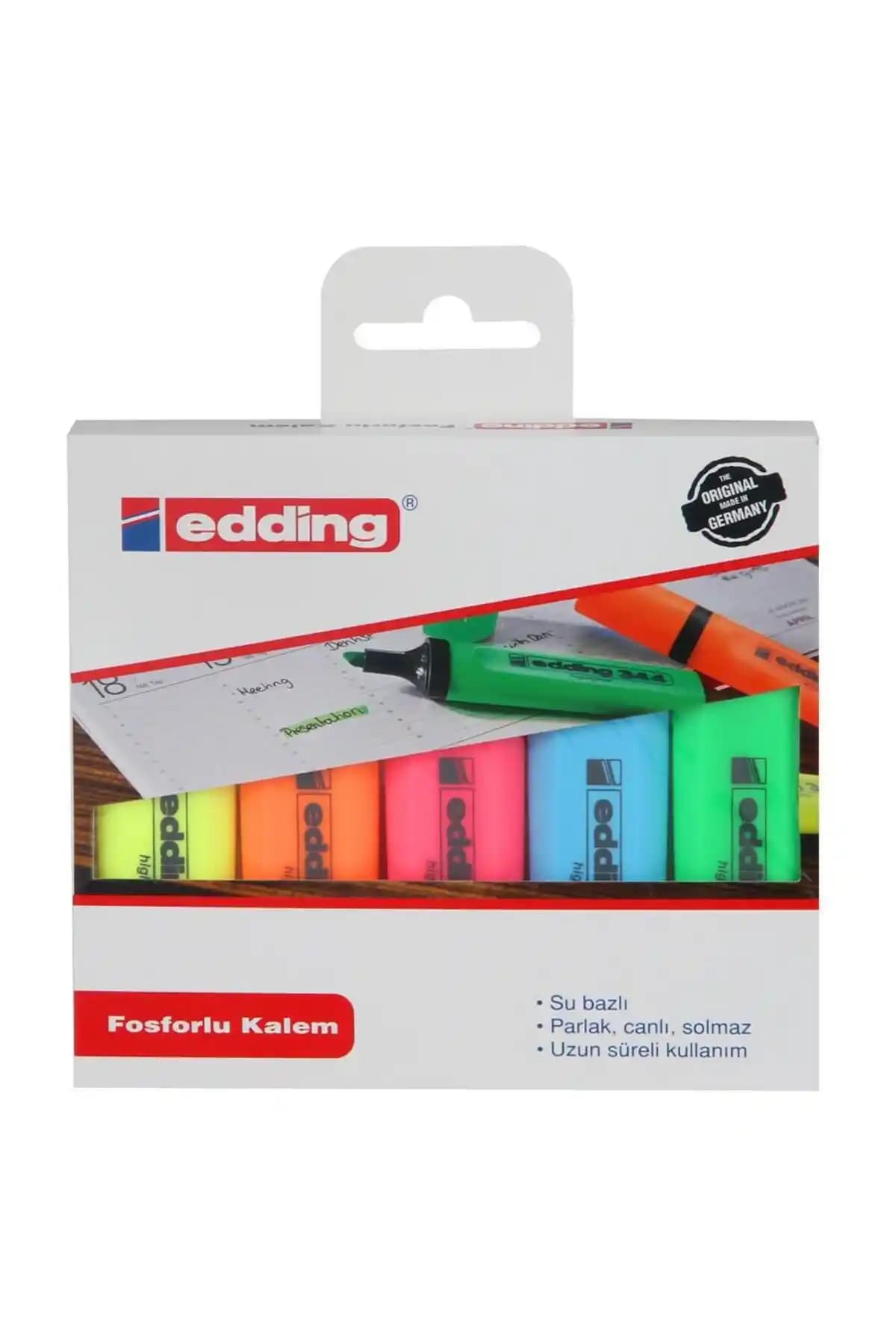 Edding 344 ve TOUCH SKETC Kedi Pati Fosforlu Kalem Setleri Karşılaştırması