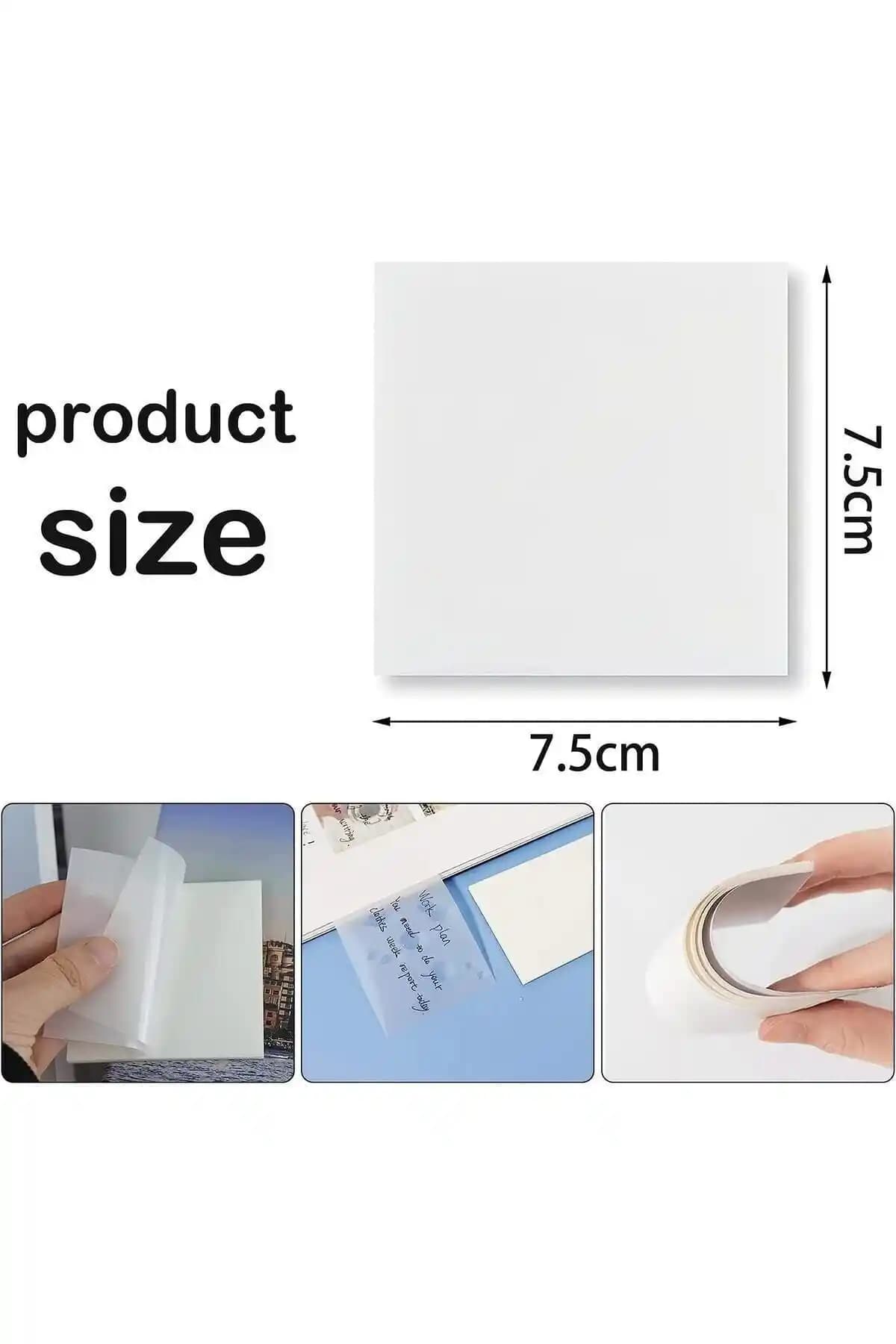 Genel Markalar ve Janissary Renkli Şeffaf Yapışkan Notlar Karşılaştırması