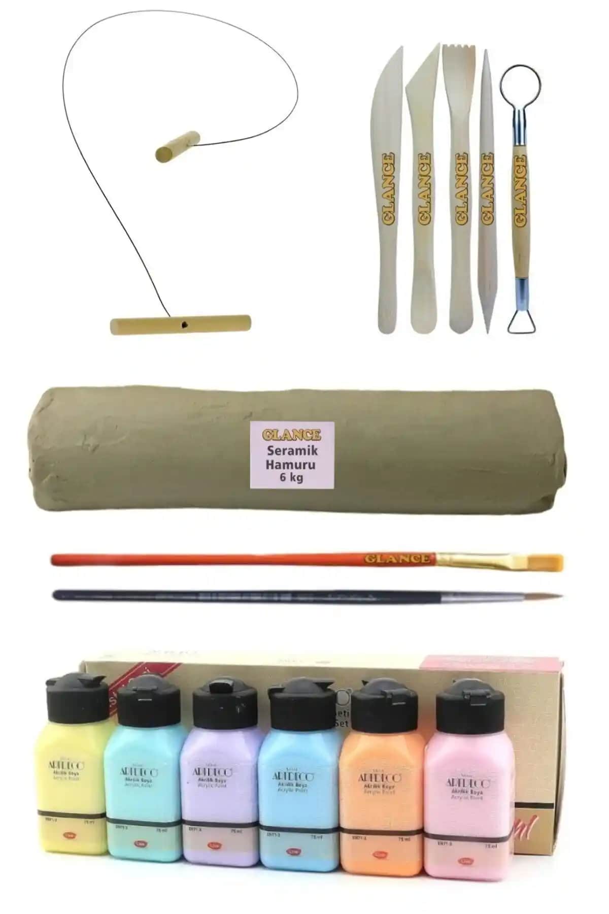 GLANCE Beyaz Seramik Hamuru ve Kili Karşılaştırması: Özellikler ve Kullanım Alanları