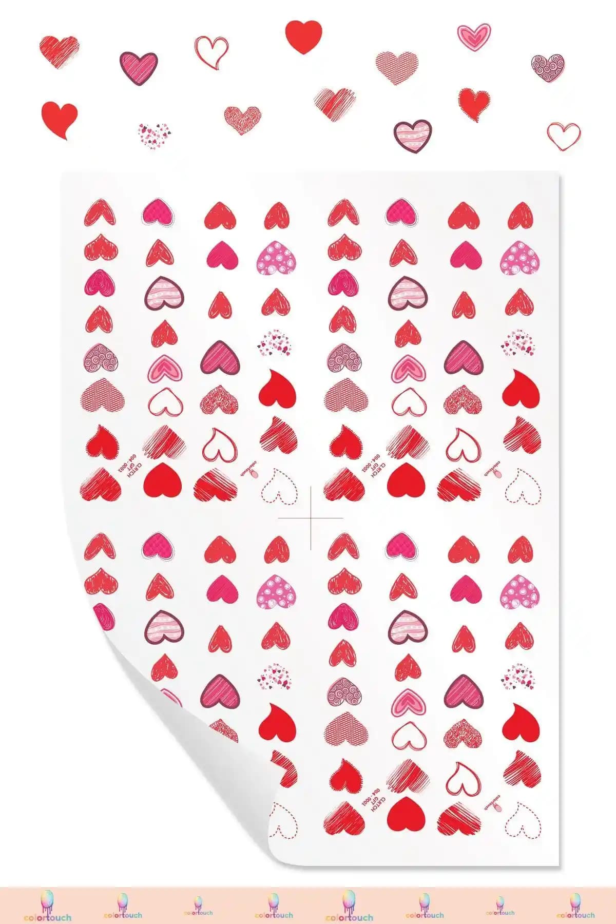 Kalp Sticker Karşılaştırması: Colortouch ve ENGINPRINT Ürünlerinin Özellikleri ve Kullanım Alanları