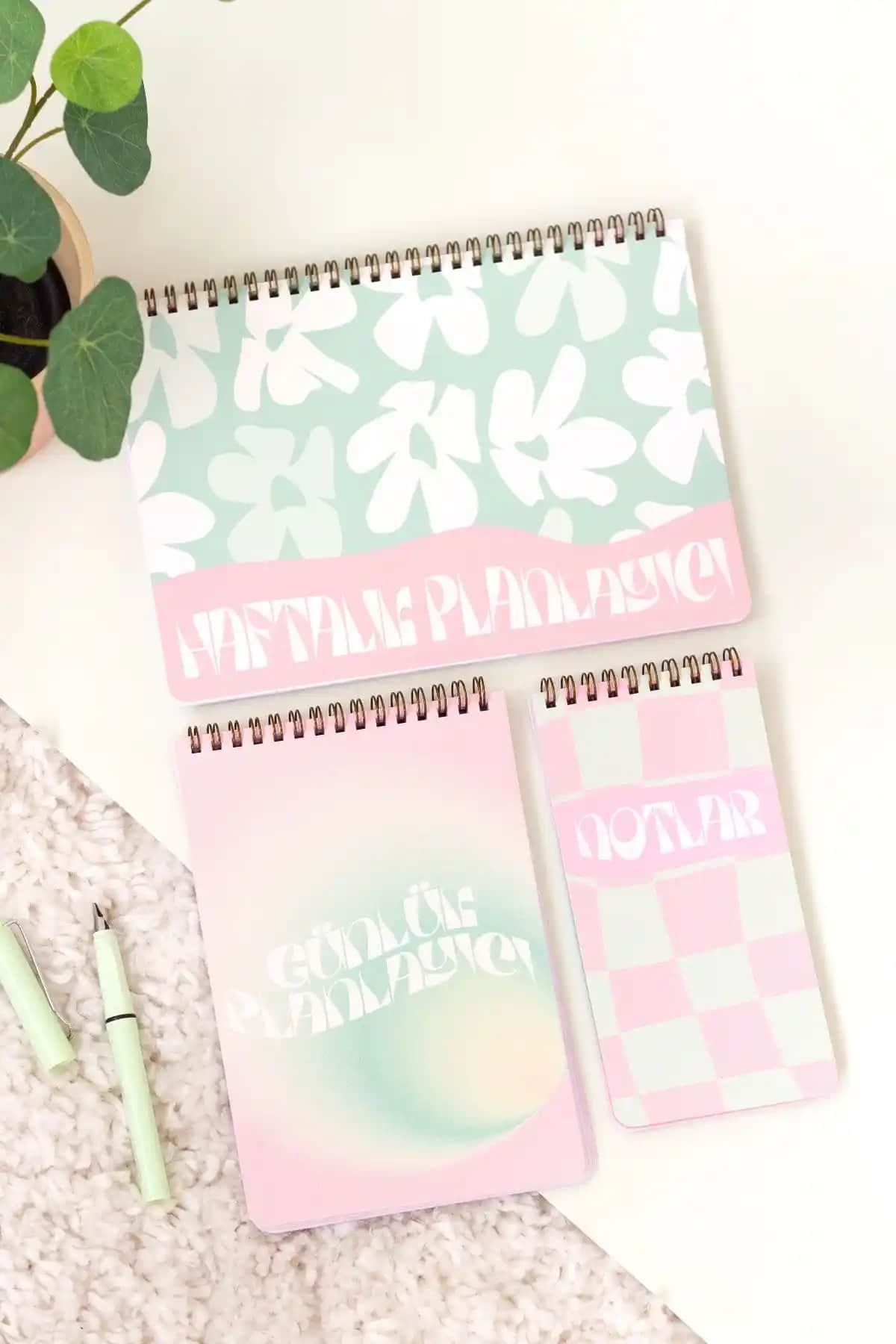 Matt Notebook 3’lü Spiralli Masaüstü Planlayıcı Setleri Karşılaştırması ve Özellikleri